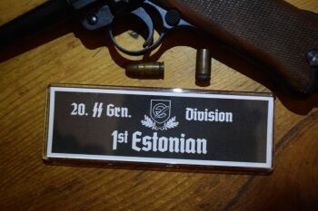 Waffen SS 20th Grenadier Div. 1st Estonian Fridge Magnet