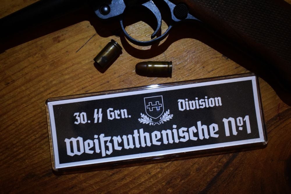 Waffen SS 30h Gren. Div. Weissruthenische No.1 Fridge Magnet