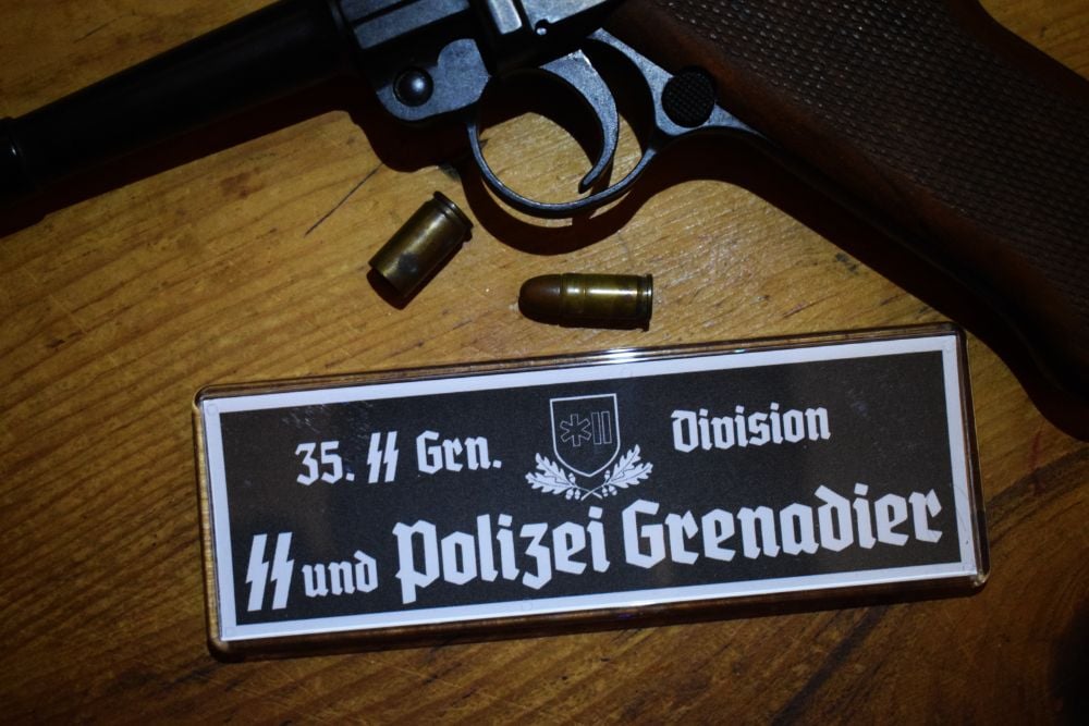 Waffen SS 35th Gren. Div. SS und Polizei Grenadier Fridge Magnet