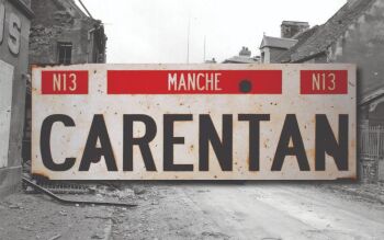 Carentan N13 display sign