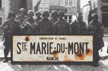 Ste. Marie du Mont display sign