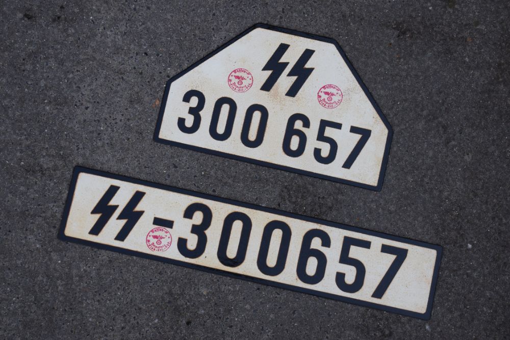 Vehicle Reg & Rank Plates