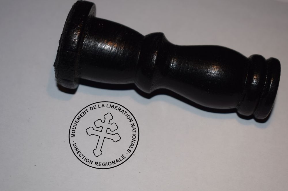 Free French Forces Rubber Stamp