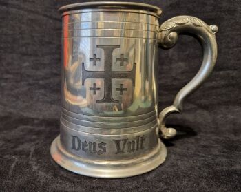 Deus Vault Vintage Pewter Tankard