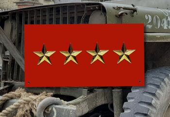 General Officer Rank ID/Rank Plate 4 STAR