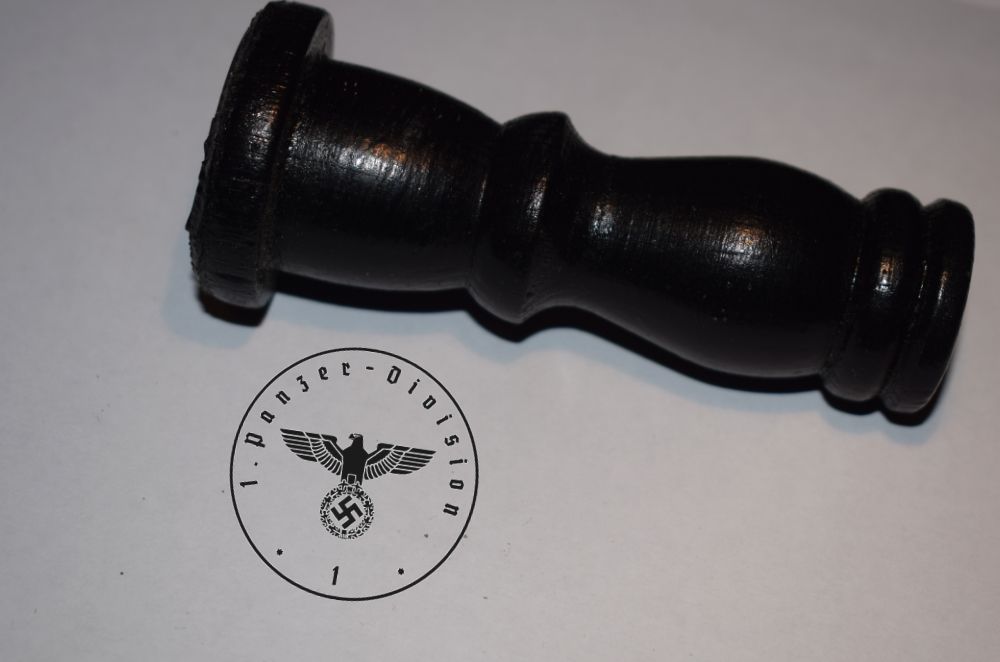 1st Panzer Div. Rubber Stamp