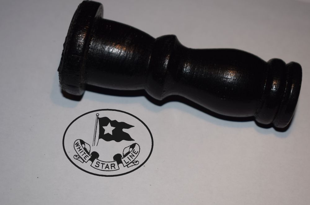 White Star Line Rubber Stamp