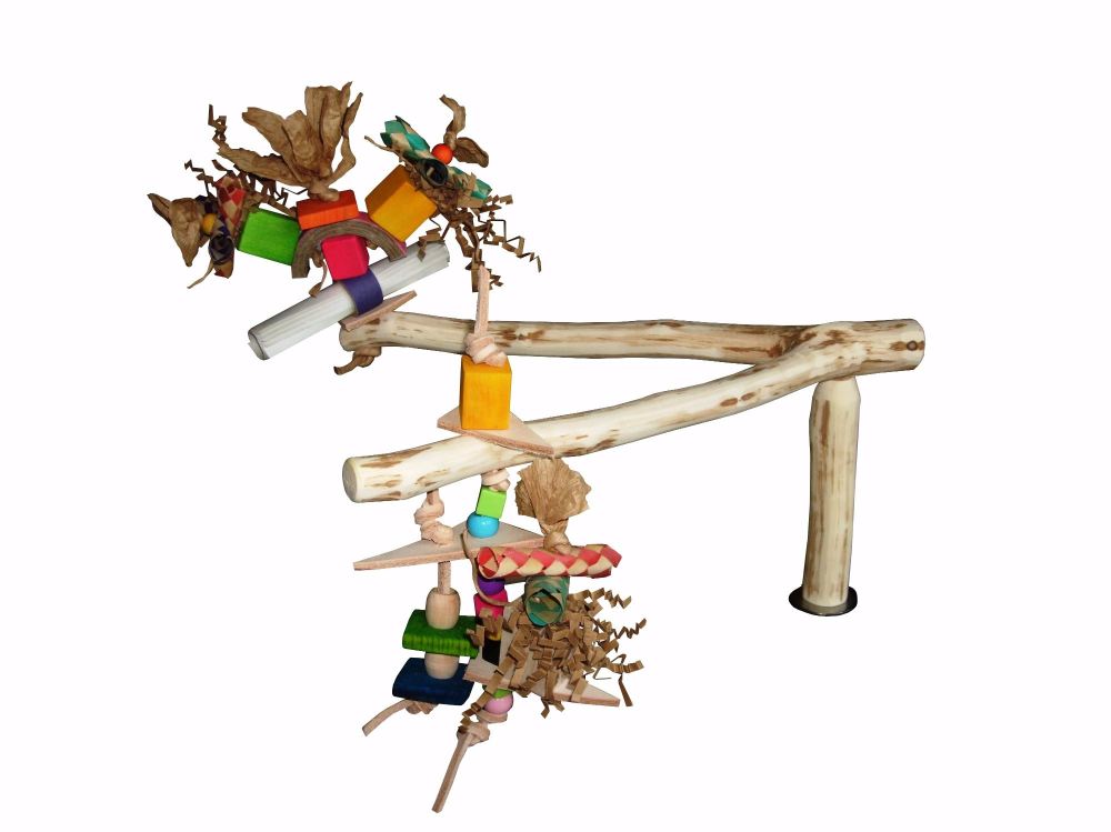 cage top toy perches-uk for small to medium birds