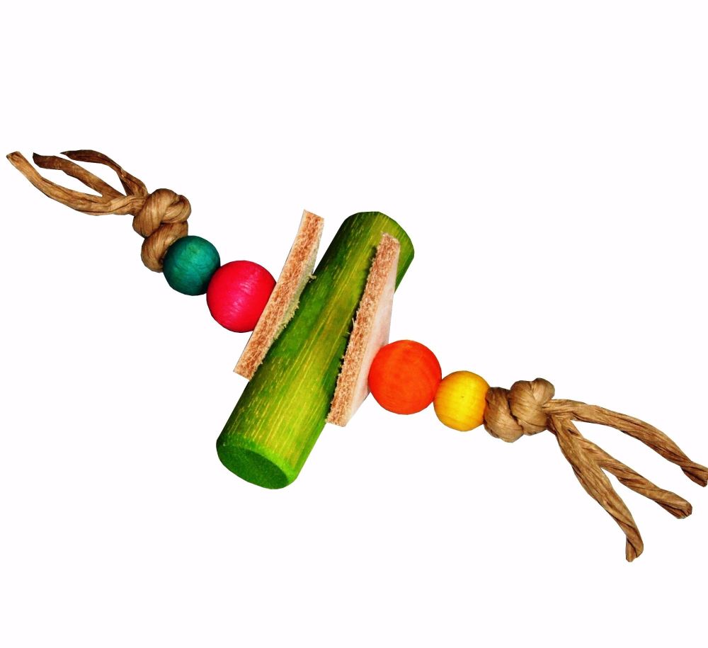 Dooley, Parrot foot toys, safe and great for feet & beaks