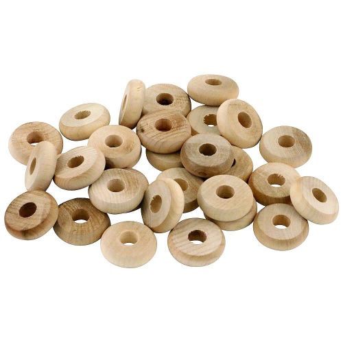 Zoo-Max Natural Wood Discs - Parrot Toy Making Parts