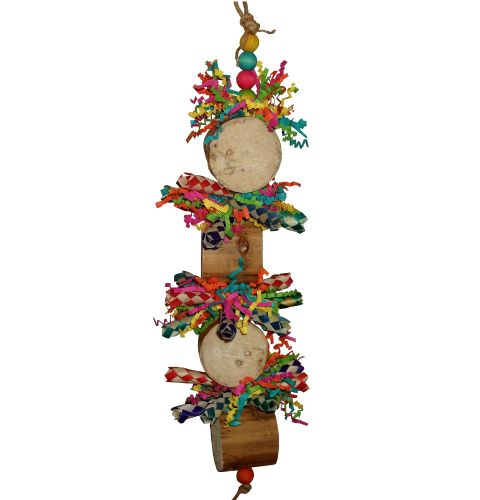 Bird Kabob-Yucca shredding toy for parrots-Merry-go-round-2022-02-14