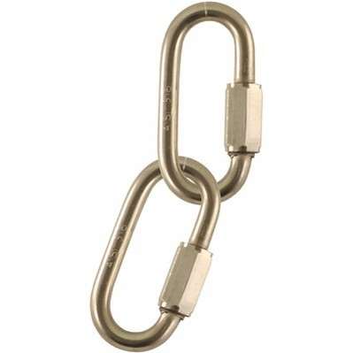 Stainless Steel Quick Link 6mm, 2 pk