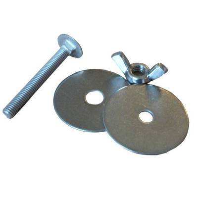 Stainless Steel M6 50mm Bolt Fixing Set 40OD