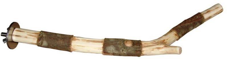 Natural wood perch in willow with some bark removed- SNSM0003