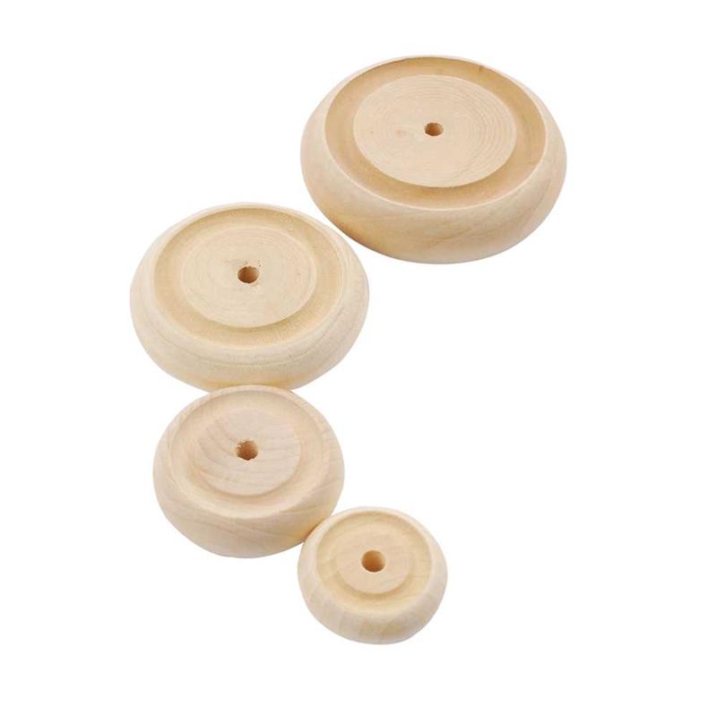 Parrot toy parts natural pine buttons