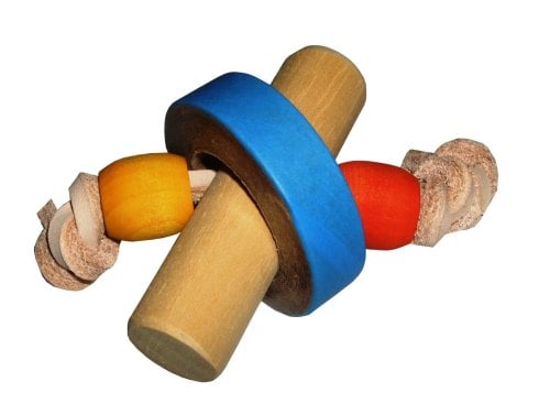 Inbetweeners,  Foot Toy for Medium to XL Large Parrots