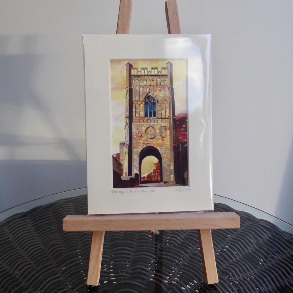 Pottergate Tower Mini Print