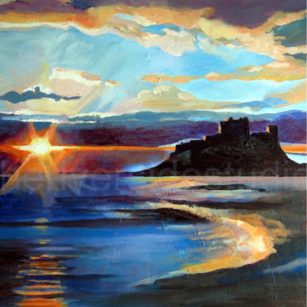 Northumbria Castle Sunrise