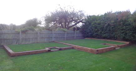Soft landscaping witham after photo