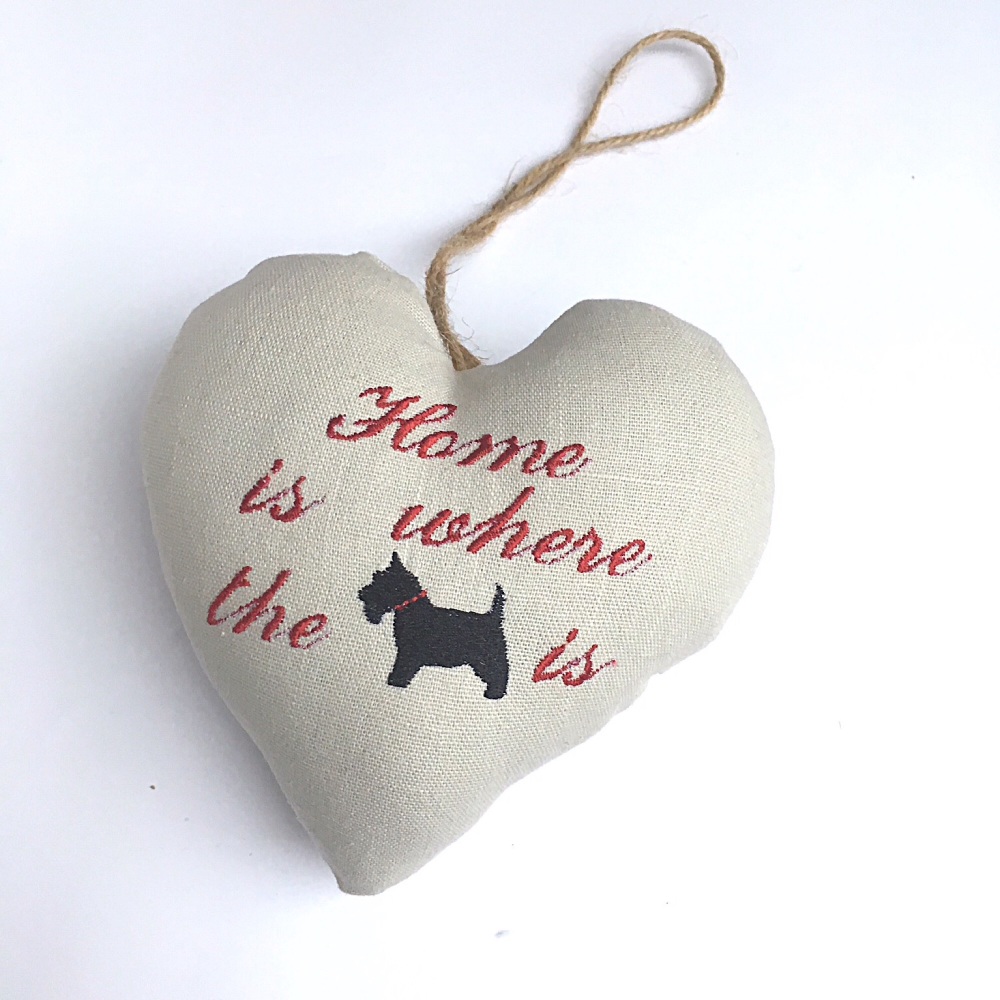 Dog Lovers Heart Decoration 