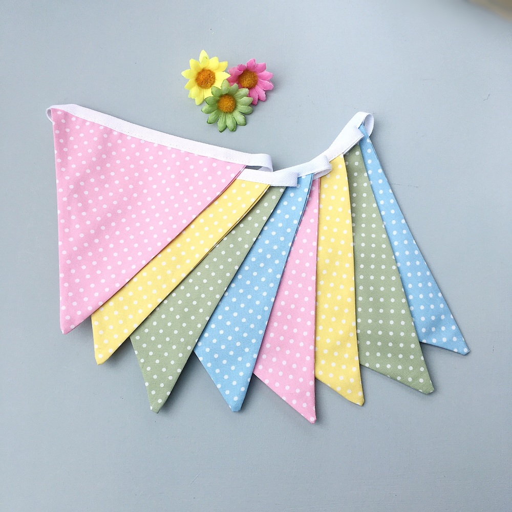 Spring Colours Easter Bunting