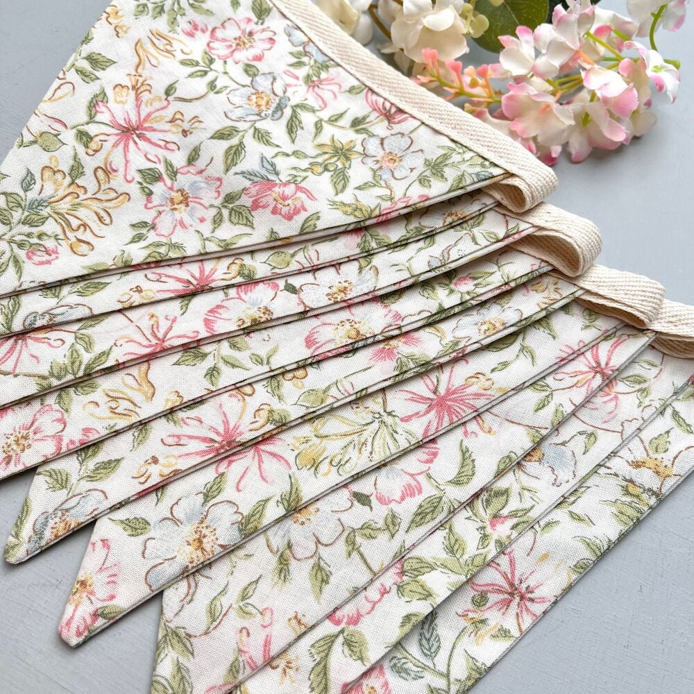 Country Garden Floral Bunting