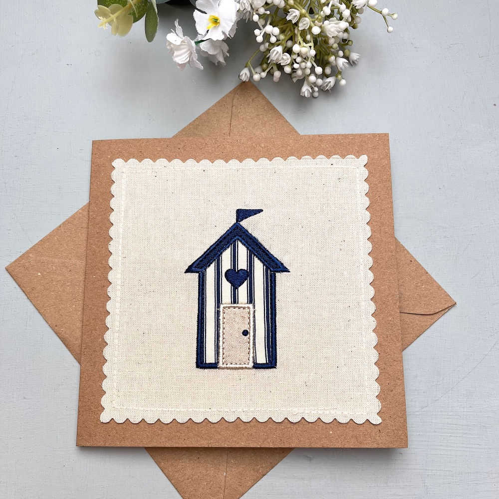 Beach Hut Card