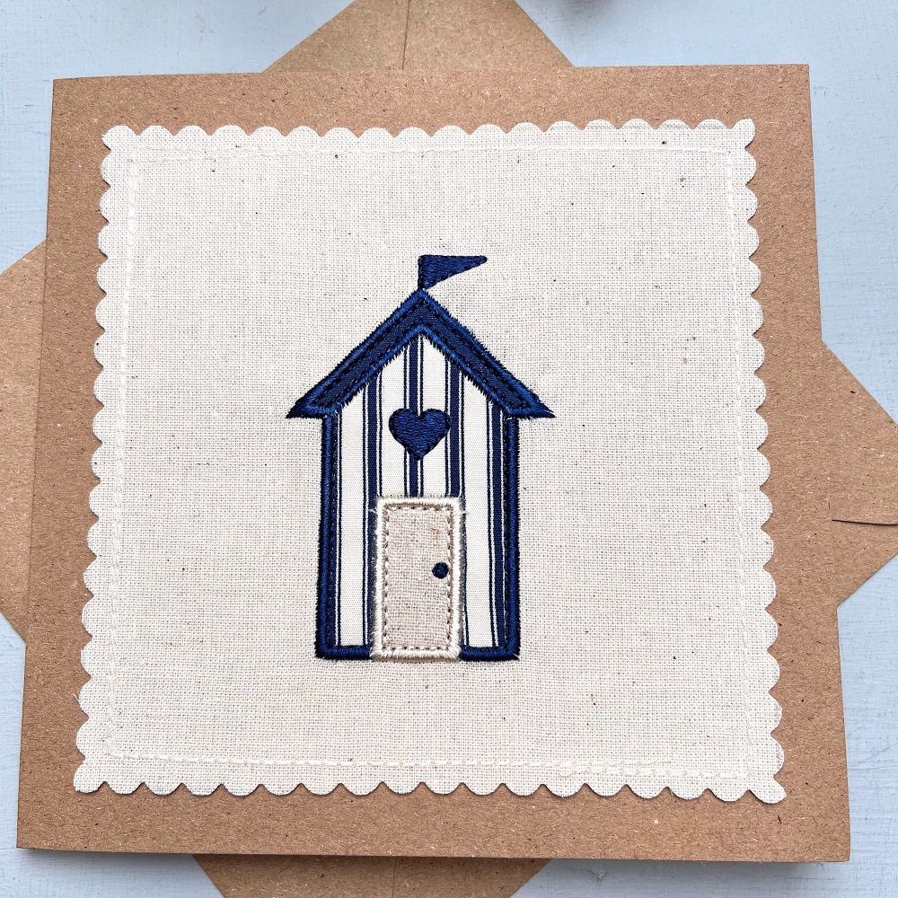 Beach Hut Card