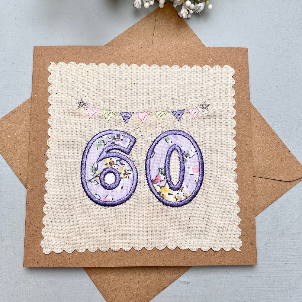 60th Birthday Card