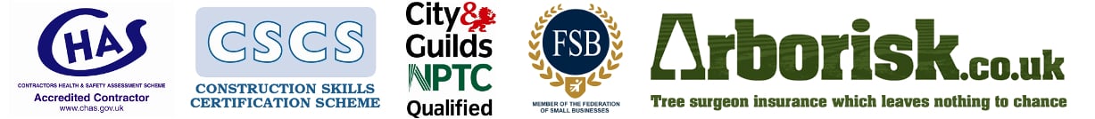 Tree Surgeon Accreditation Logos
