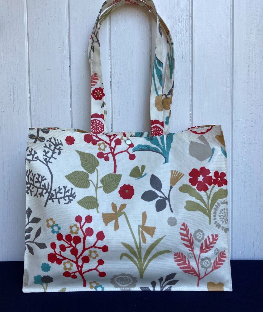 Floral Bag - Oilcloth Bags | Sherriff Designs