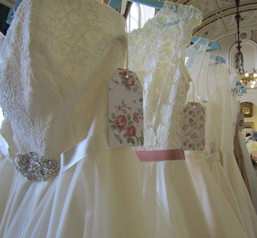 Tea length wedding dresses