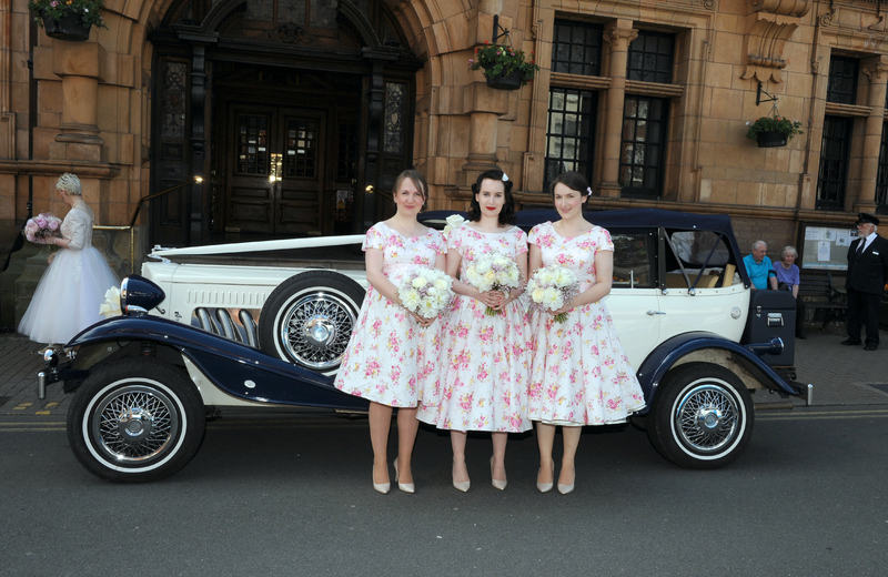 handmade bridesmaid dress