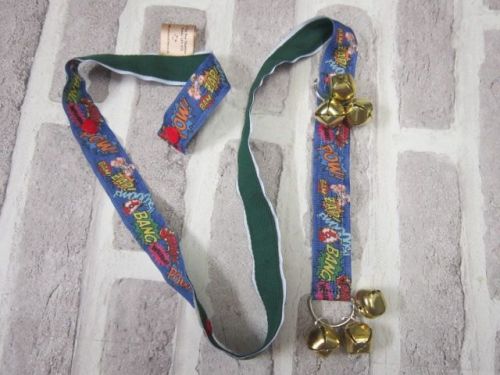 Handmade Posh Dog doggie doorbell training aid - 010