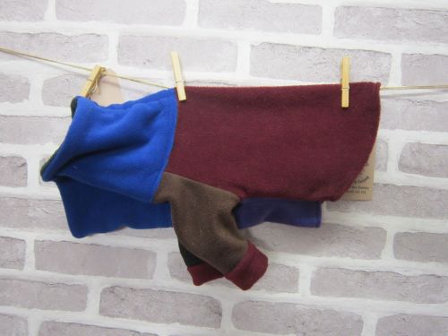 Handmade Posh Dog Clothing - 003 - Funnel Neck Fleece Top