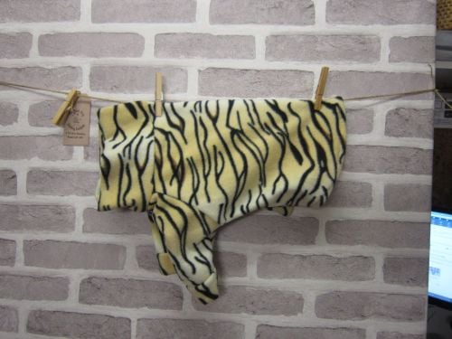 Handmade Posh Dog Clothing - 002 - Funnel Neck Fleece Top