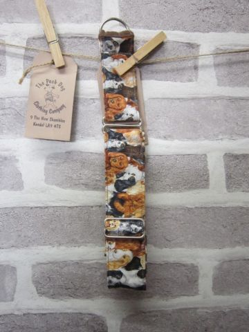 Handmade Posh Dog Collar 028 - Martingale Style