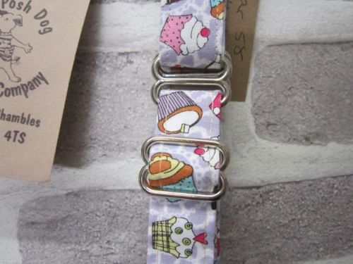 Handmade Posh Dog Collar 058 - Martingale Style