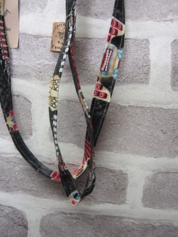 Handmade Posh Dog Lead 013 - fabric style