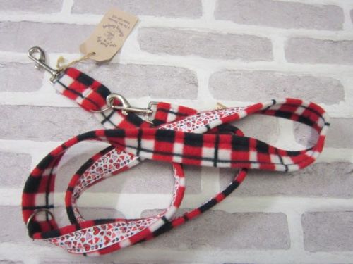 Handmade Posh Dog Lead 023 - Double ended long training lead