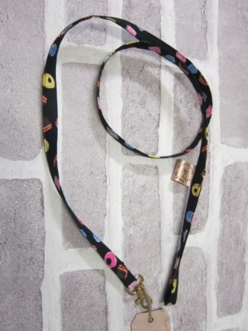 Handmade Posh Dog Lead 021 - fabric style