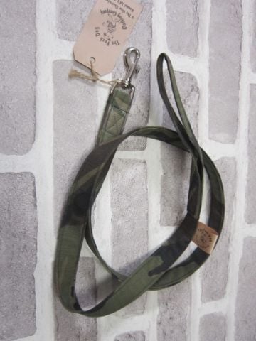 Handmade Posh Dog Lead 028 - fabric style