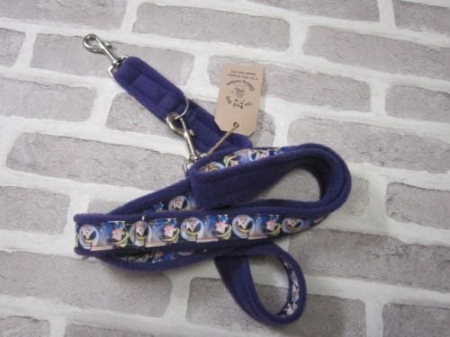 Handmade Posh Dog Lead 041 - Double ended long training lead