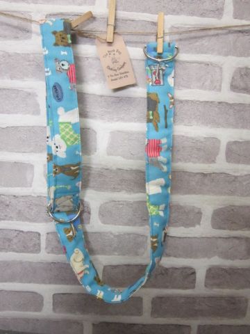 Posh Dog For You - handmade fabric Camera Strap 003