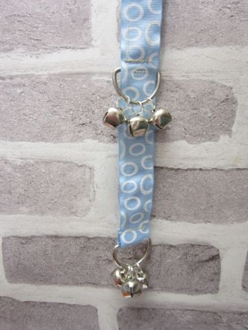 Handmade Posh Dog doggie doorbell training aid - 001