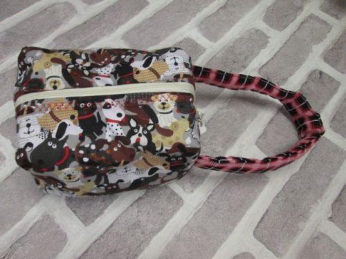 Posh Dog for you - box shape fabric bag 01