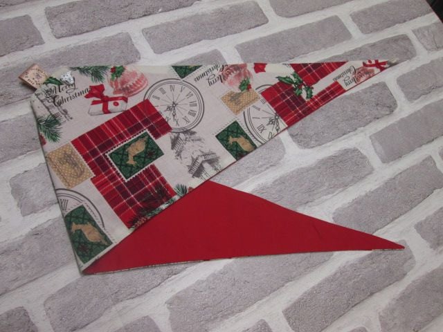Handmade Posh Dog Bandanna 150 - size 4 - fit's a neck up to 27"
