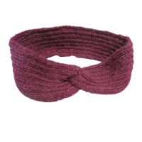 knitting with kitten - the kitten and the goat - twisted headband