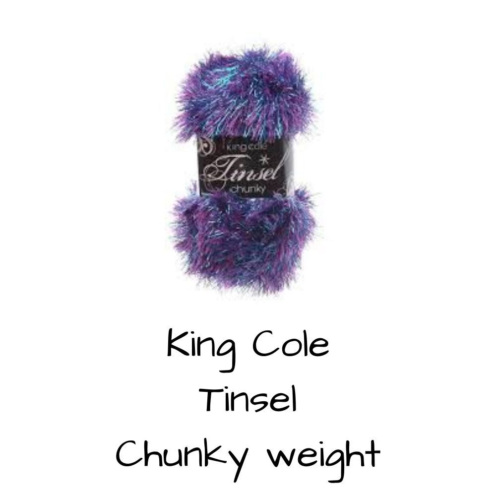 King Cole - Tinsel - Chunky weight