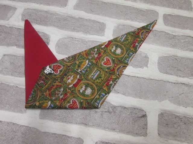 Handmade Posh Dog Bandanna 030 - size 2 - fit's a neck up to 15"